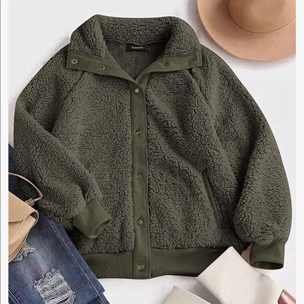 NWT Jacket Coat with Pockets - Picture 7 of 8